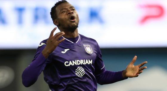 Mustapha Bundu RSC Anderlecht - Belga Virginie Lefour