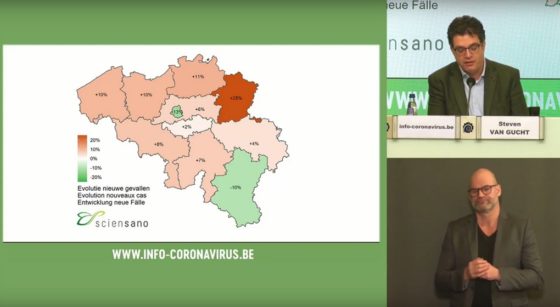 Sciensano Nouveaux Cas Covid-19 - Conférence de presse 26012021