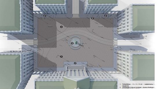 Réaménagement Place Royale - Dossier Beliris 2020