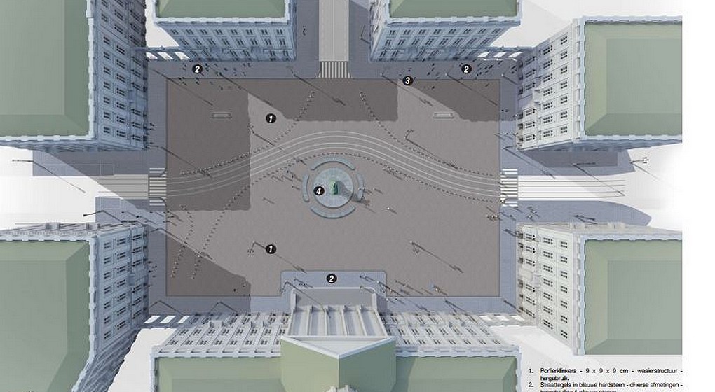 Réaménagement Place Royale - Dossier Beliris 2020