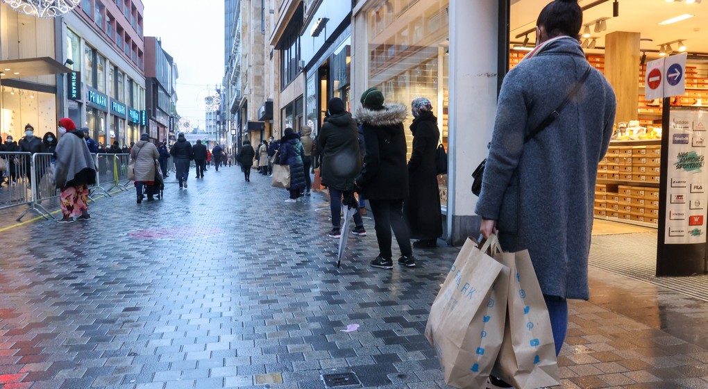 Magasins Rue Neuve Décembre 2020 - Belga VIrginie Lefour
