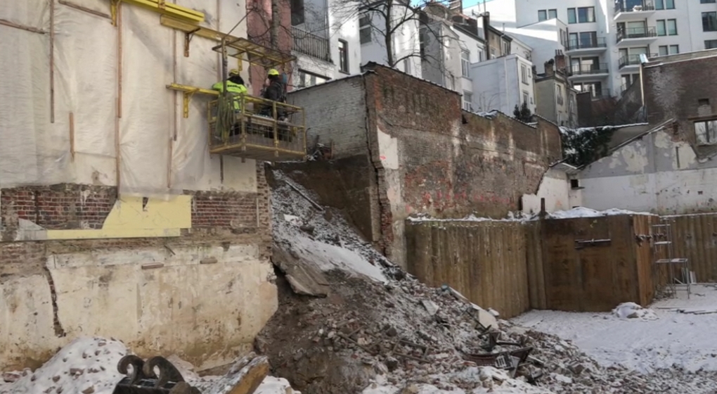 Saint-Josse Mur Effondré Rue du Vallon - Elodir Fournot BX1