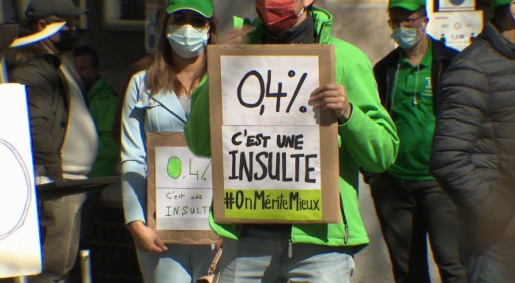 Manifestation grève Nationale Revalorisation salariale - Capture BX1