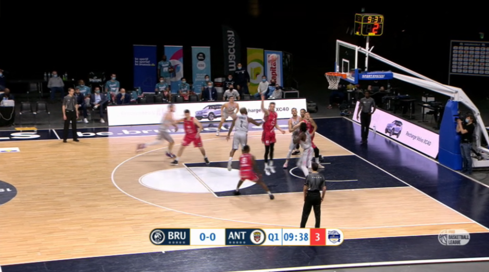 Le Brussels s'incline contre Anvers