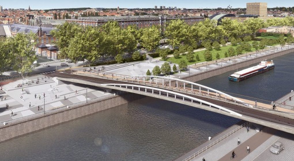 Pont Suzan Daniel Bruxelles Molenbeek - Beliris