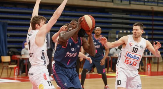 Basket-ball Phoenix Brussels vs Limburg United - Angelo Chol - Belga Bruno Fahy
