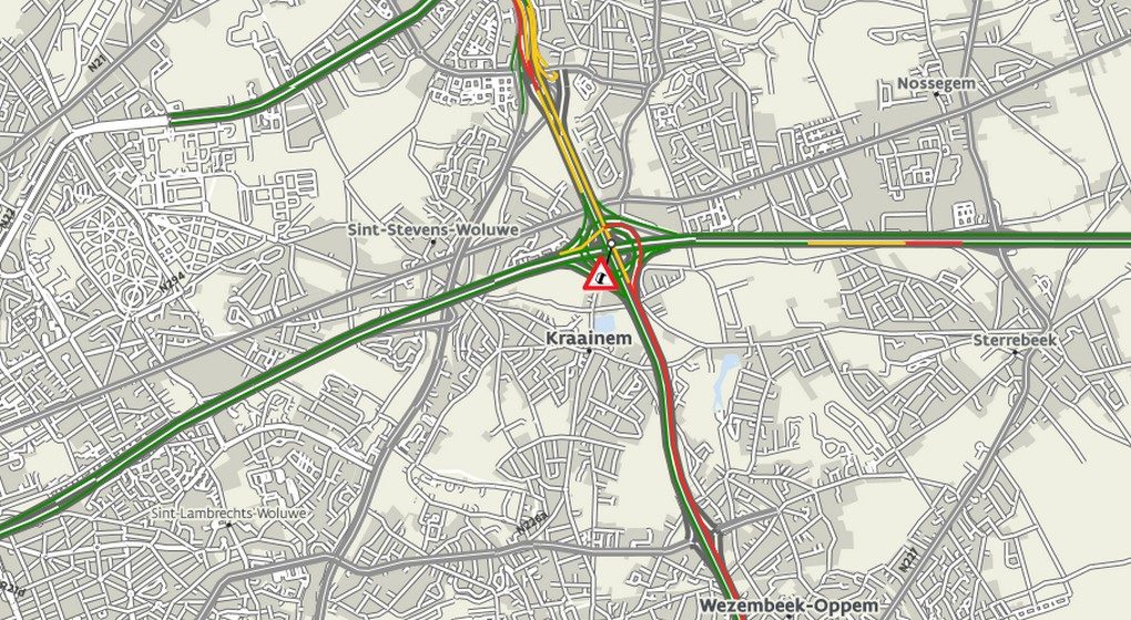 Accident Woluwe-Saint-Etienne Ring - 03052021