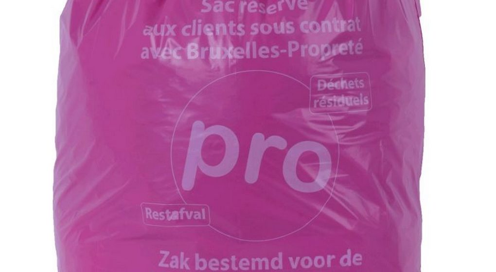 Sacs-poubelles Fuchsia Bruxelles-Propreté