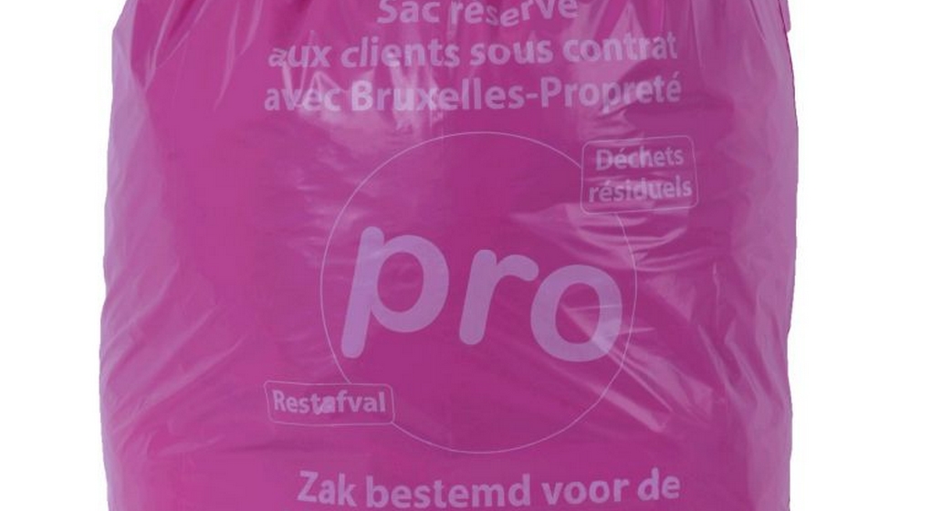 Sacs-poubelles Fuchsia Bruxelles-Propreté