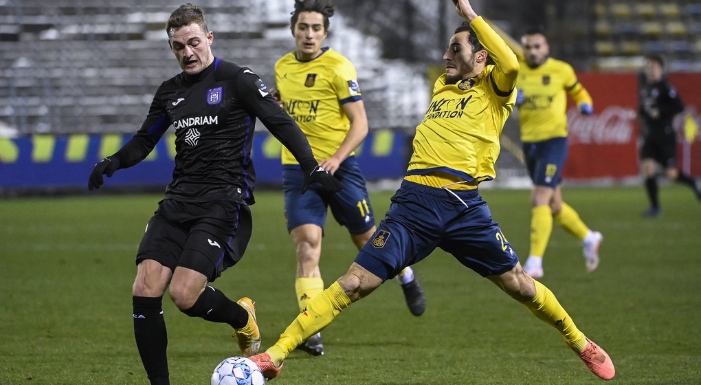 RSC Anderlecht Union Saint-Gilloise - 8e de finale Coupe de Belgique 2020-2021 - Belga Laurie Dieffembacq