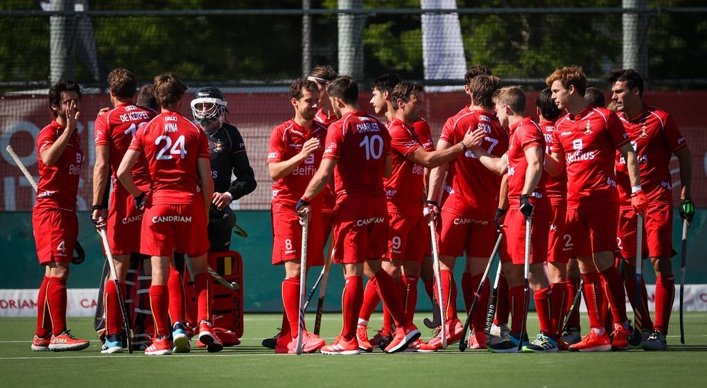 Belgian Red Lions Belgique Hockey sur gazon - Belga Virginie Lefour - Mai 2021