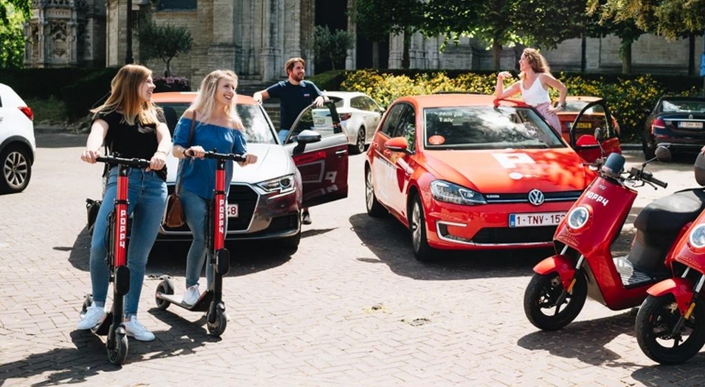 Trottinettes Voitures Scooters Poppy - Poppy Volkswagen Press