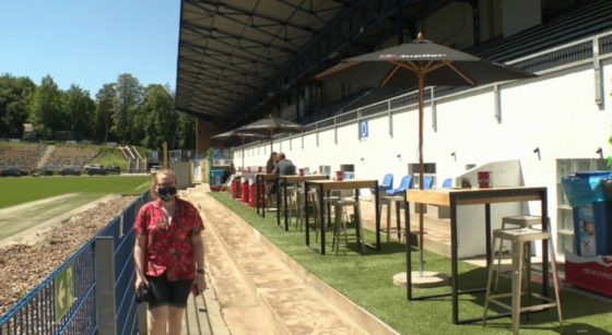 Terrasse Club House Union Saint-Gilloise - Capture BX1