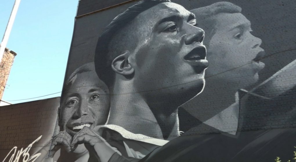 Fresque Youri Tielemans Anderlecht - Capture BX1