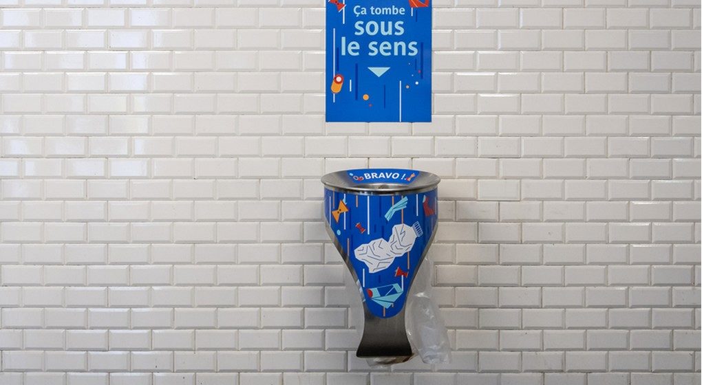 Poubelle RATP Commande Stib - RATP