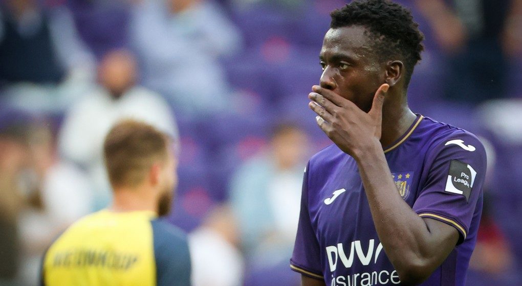 Mustapha Bundu RSC Anderlecht - Belga Virginie Lefour