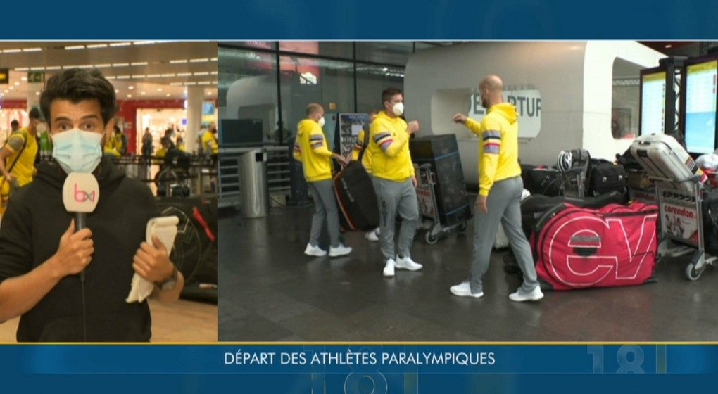 Duplex Départ Athlètes Jeux Paralympiques 2021 - BX1