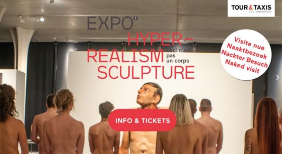 Exposition Hyperrréalisme Visite Nue