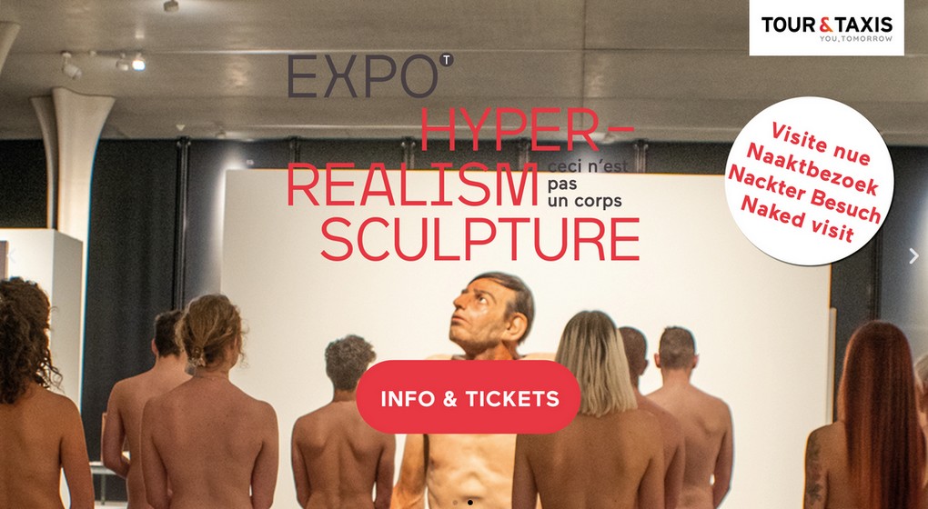 Exposition Hyperrréalisme Visite Nue