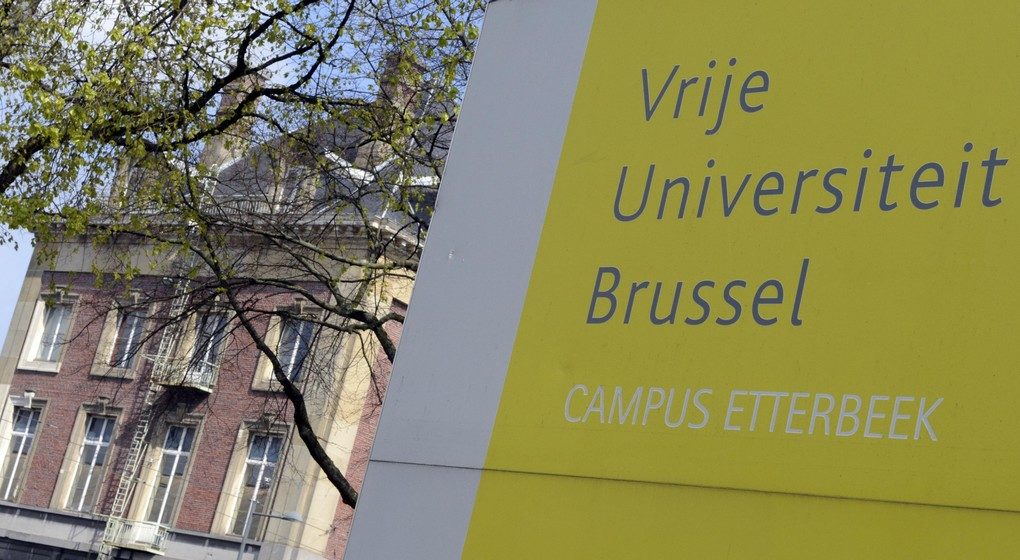 VUB Logo Illustration Campus Etterbeek - Belga Benoit Doppagne
