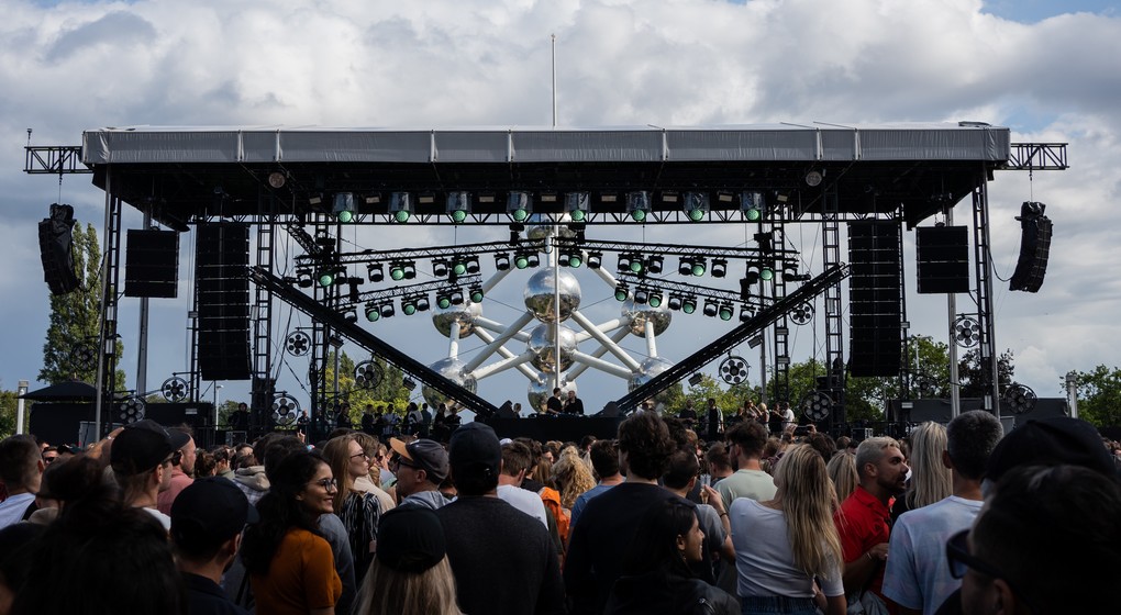 Arena5 Concert Covid Safe Ticket 08 Aout 2021 - Belga Juliette Bruynseels