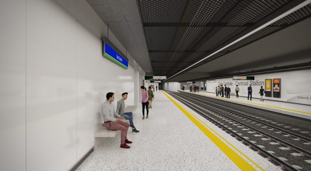 Rénovation Métro Gare Centrale Bruxelles-Central - Image 5 - Stib