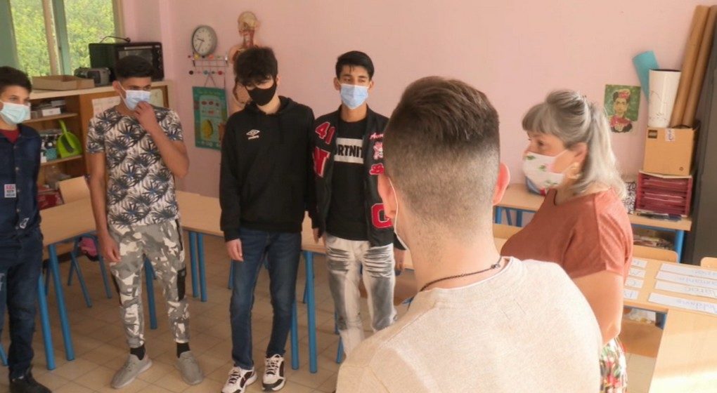 Primo-arrivants Rentrée scolaire Athénée Leonardo Da Vinci - Capture BX1