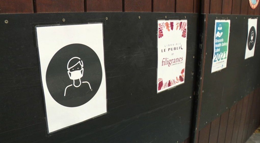 Port du masque Health Safety Label Théâtre Le Public - BX1