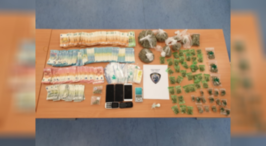 Drogues Saisie Police Schaerbeek 23 novembre 2021 - Police Bruxelles Capitale Ixelles