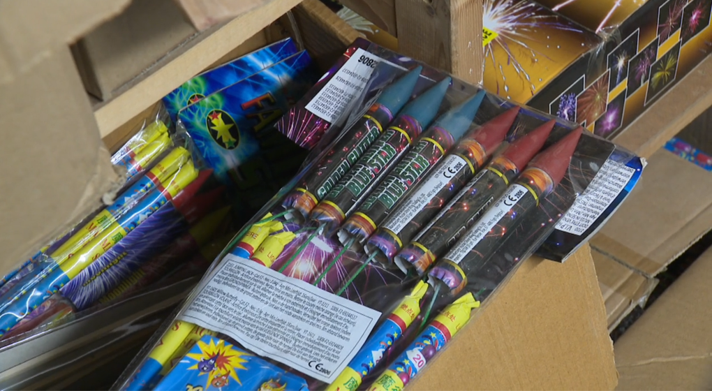 Les pétards et feux d'artifices sont interdits : les commerçants s'inquiètent - Photo : BX1