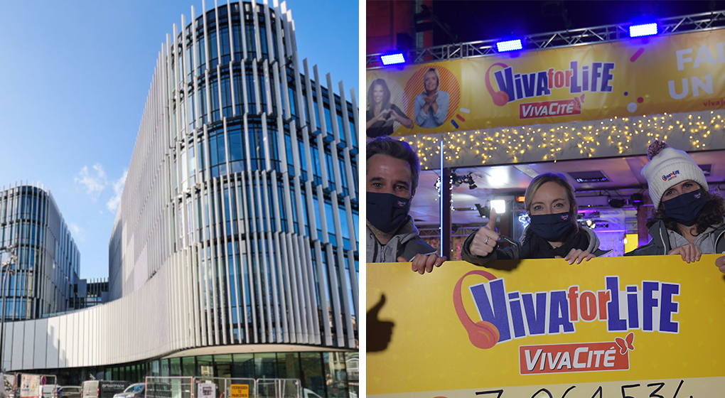 Etterbeek offre un don à Viva For Life - Photo : Jaspers-Eyers architects et Belga/LAURIE DIEFFEMBACQ