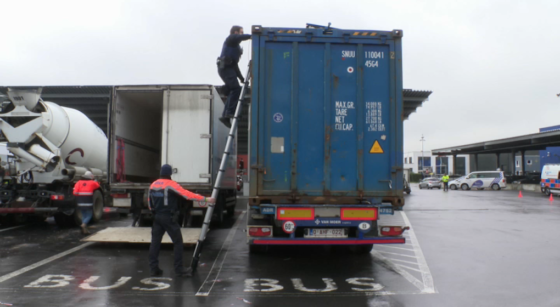 Super Contrôle routier - Photo : BX1