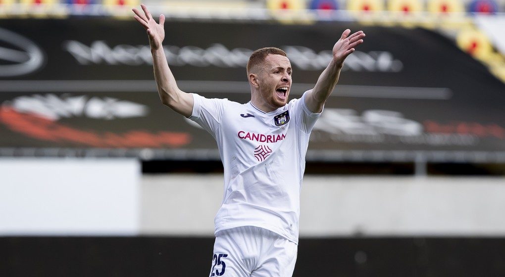 Adrien Trebel RSC Anderlecht - Belga Kristof Van Accom