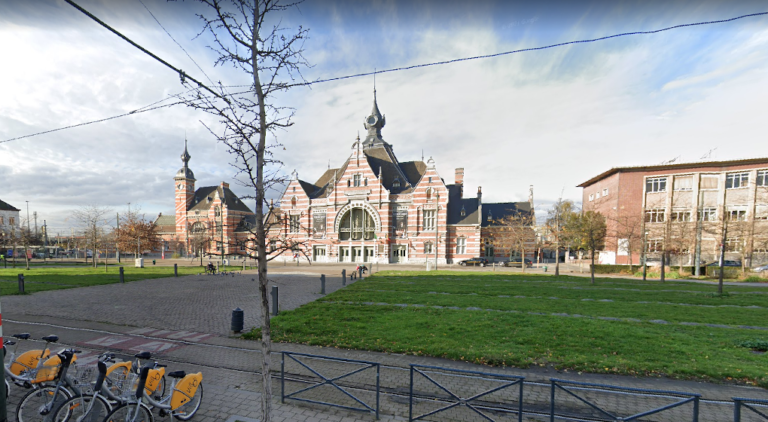 Un petit incendie dans la gare de Schaerbeek