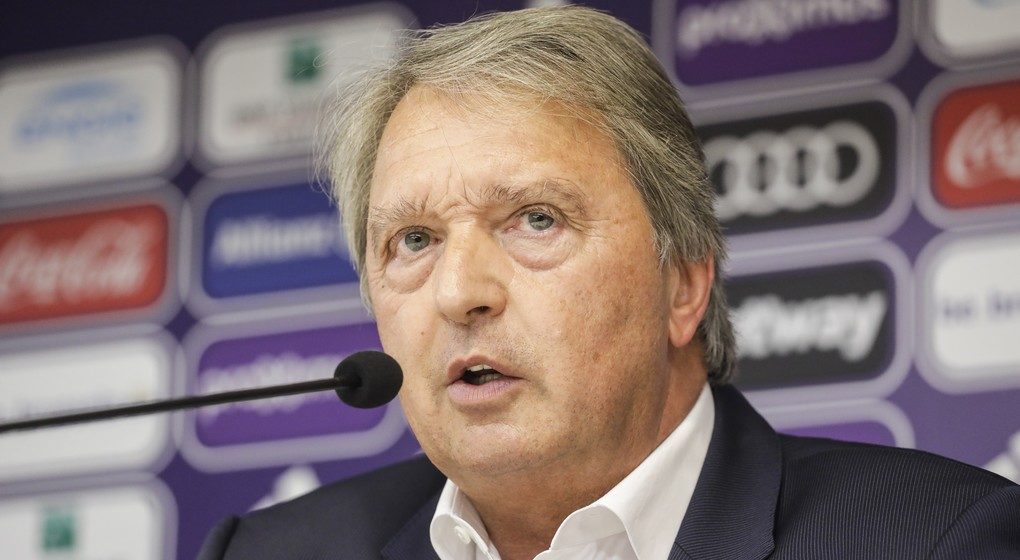 Herman Van Holsbeeck - RSC Anderlecht - Archive Belga Thierry Roge