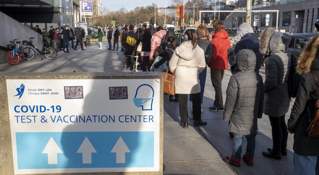Centre test Vaccination Covid-19 Coronavirus - Belga Nicolas Maeterlinck