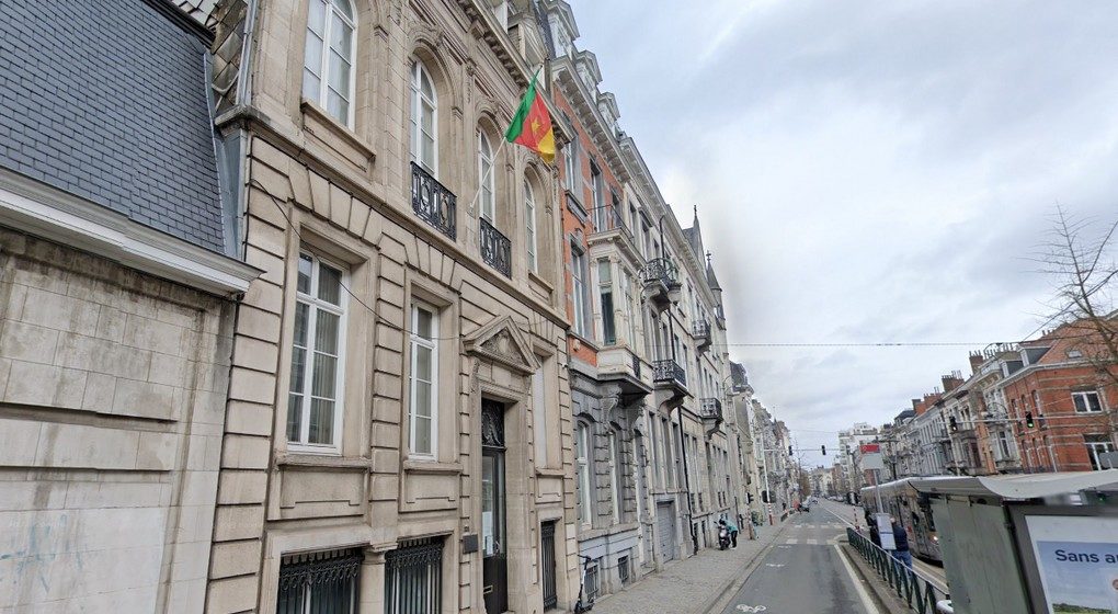 Ambassade du Cameroun en Belgique Forest - Google Street View