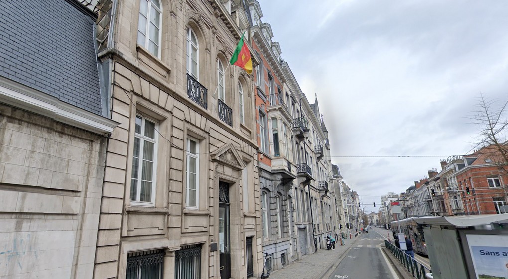 Ambassade du Cameroun en Belgique Forest - Google Street View