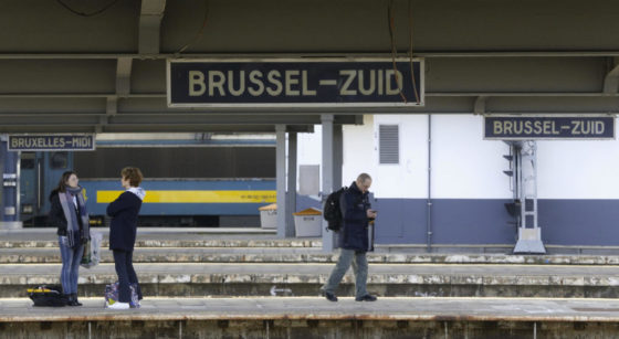 Bruxelles Schuman - Photo : BELGA PHOTO NICOLAS MAETERLINCK