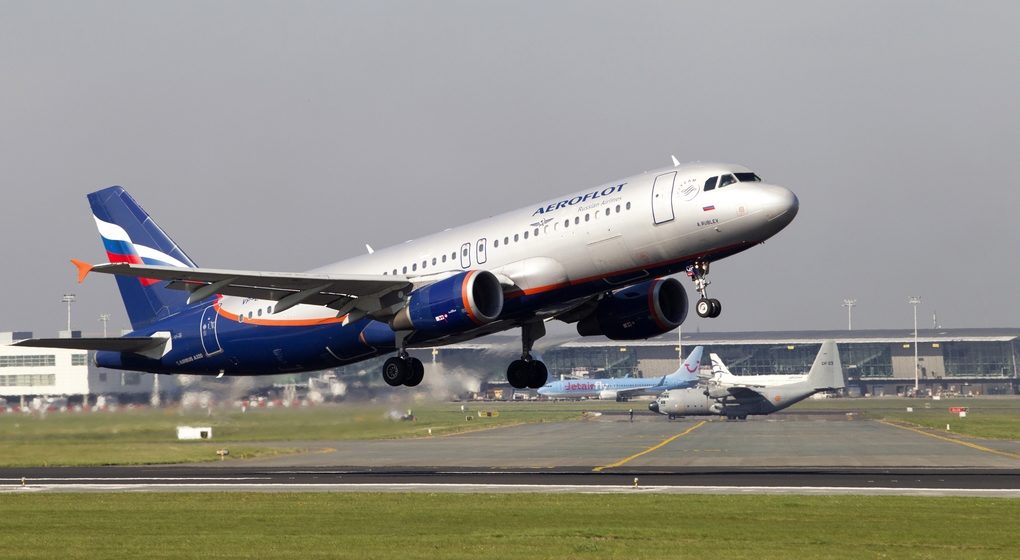 Avion Aeroflot - Brussels Airport Zaventem - Belga Kristof Van Accom