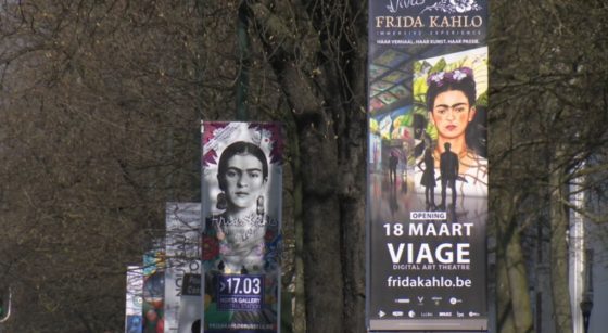 Affiches Expositions Frida Kahlo Bruxelles - Capture BX1