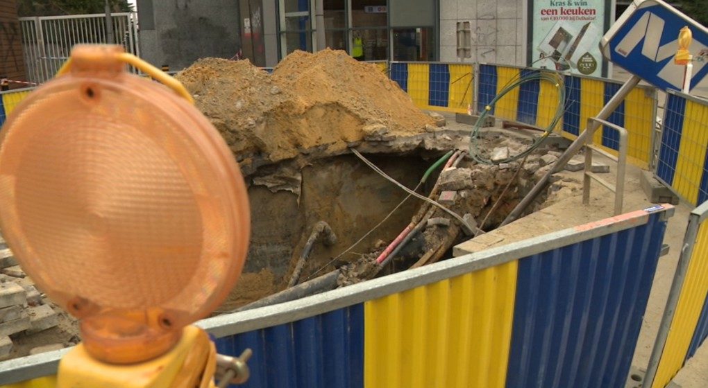 Trou Métro Pétillon Inondation Vivaqua - Capture BX1