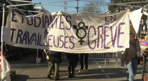 Grève étudiantes travailleuses ULB - 08032022 - capture BX1