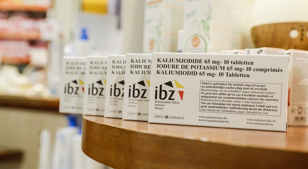 Pastilles d'iode Iodure de Potassium Nucléaire - Belga Thierry Roge