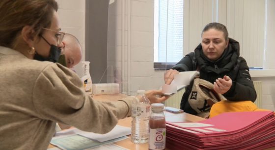 Réfugiés Ukrainiens Accueil Bordet - Capture BX1