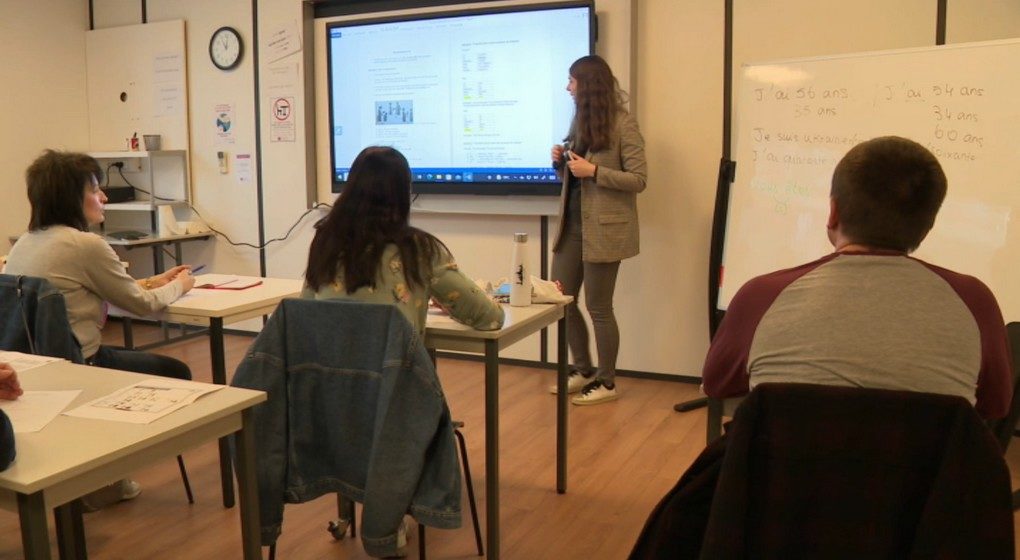 Cours de français Alliance Française pour réfugiés ukrainiens - Capture BX1