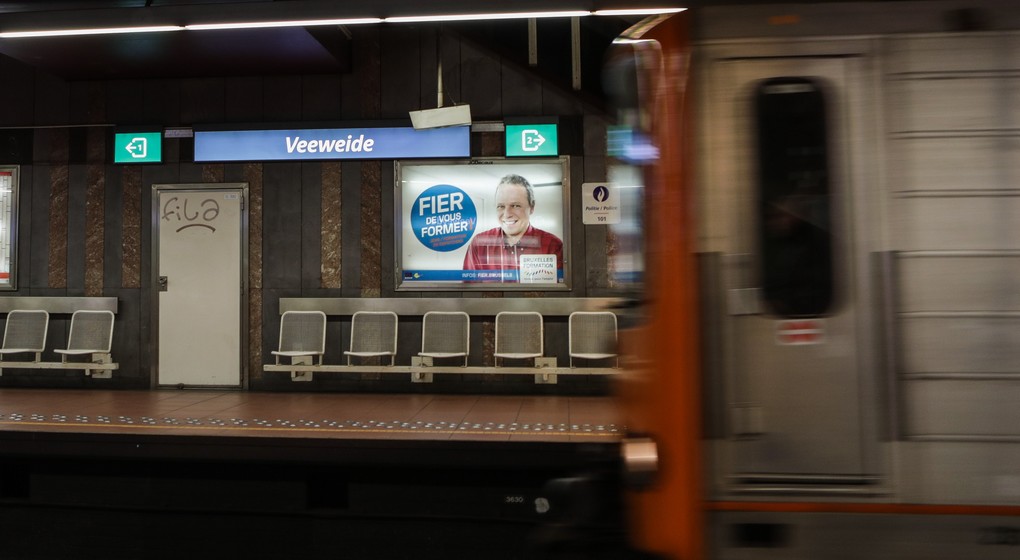 Métro Stib Veeweyde - Belga Paul-Henri Verlooy