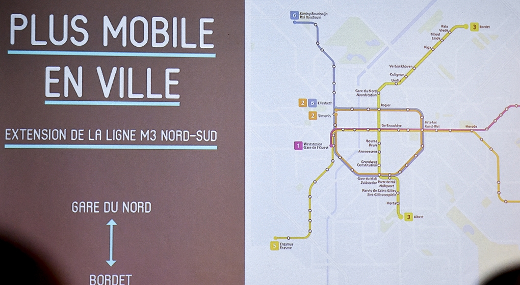 Plan Métro 3 - Belga Dirk Waem