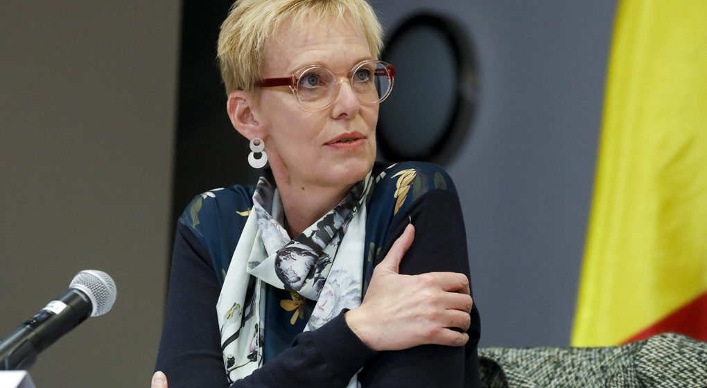 Karine Lalieux Chambre - Belga Thierry Roge