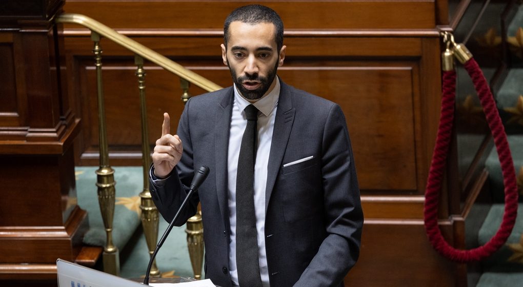 Sammy Mahdi Chambre - Belga Benoit Doppagne